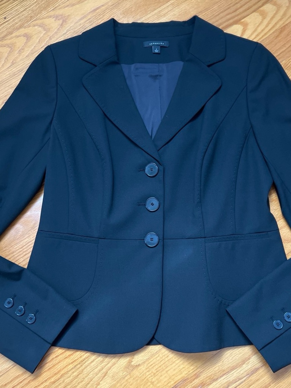 Semantiks Women’s Black Tailored Blazer